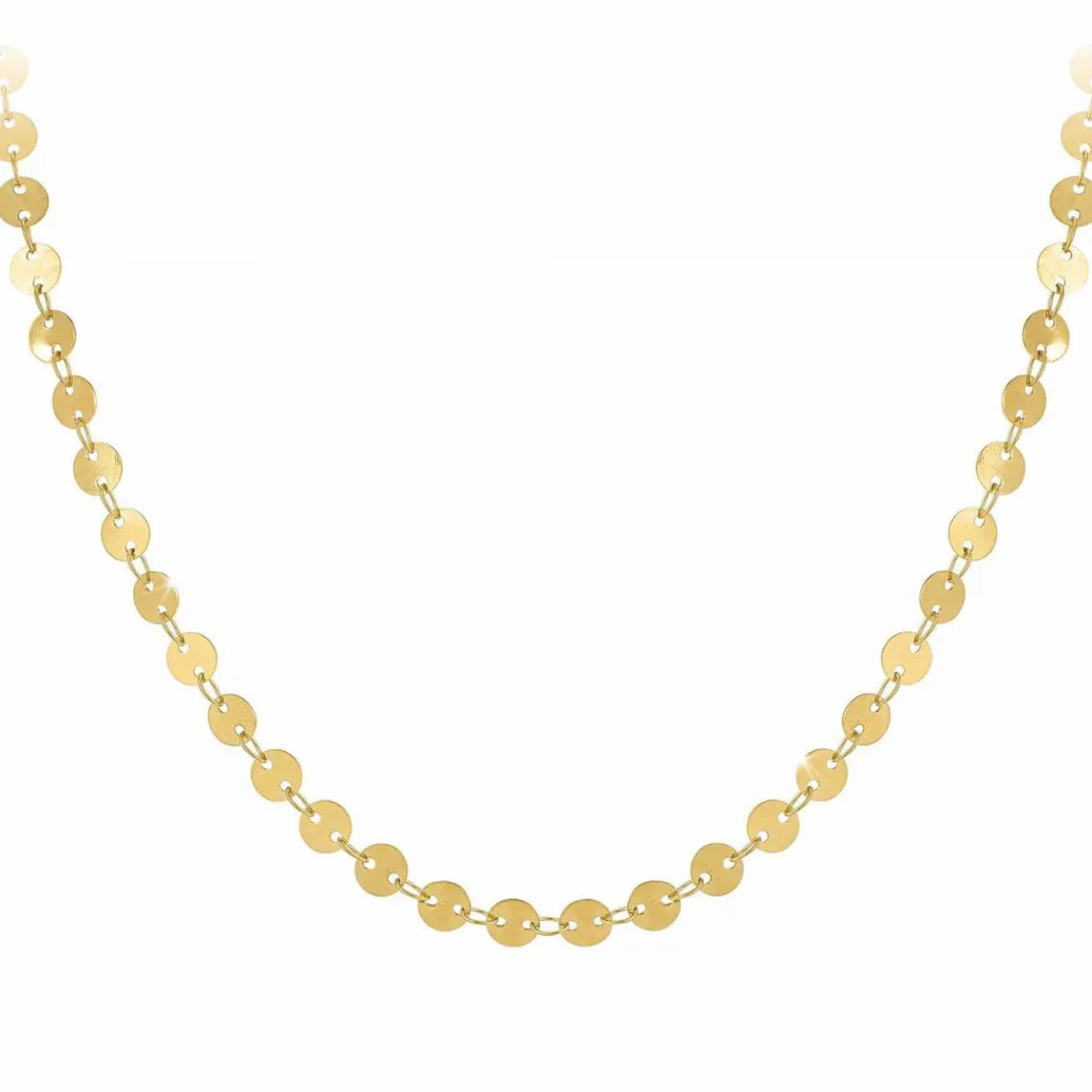 Angèle M Bijoux Collier femme Angèle M B2392-DORE - Acier Doré | Femme Collier Et Pendentif