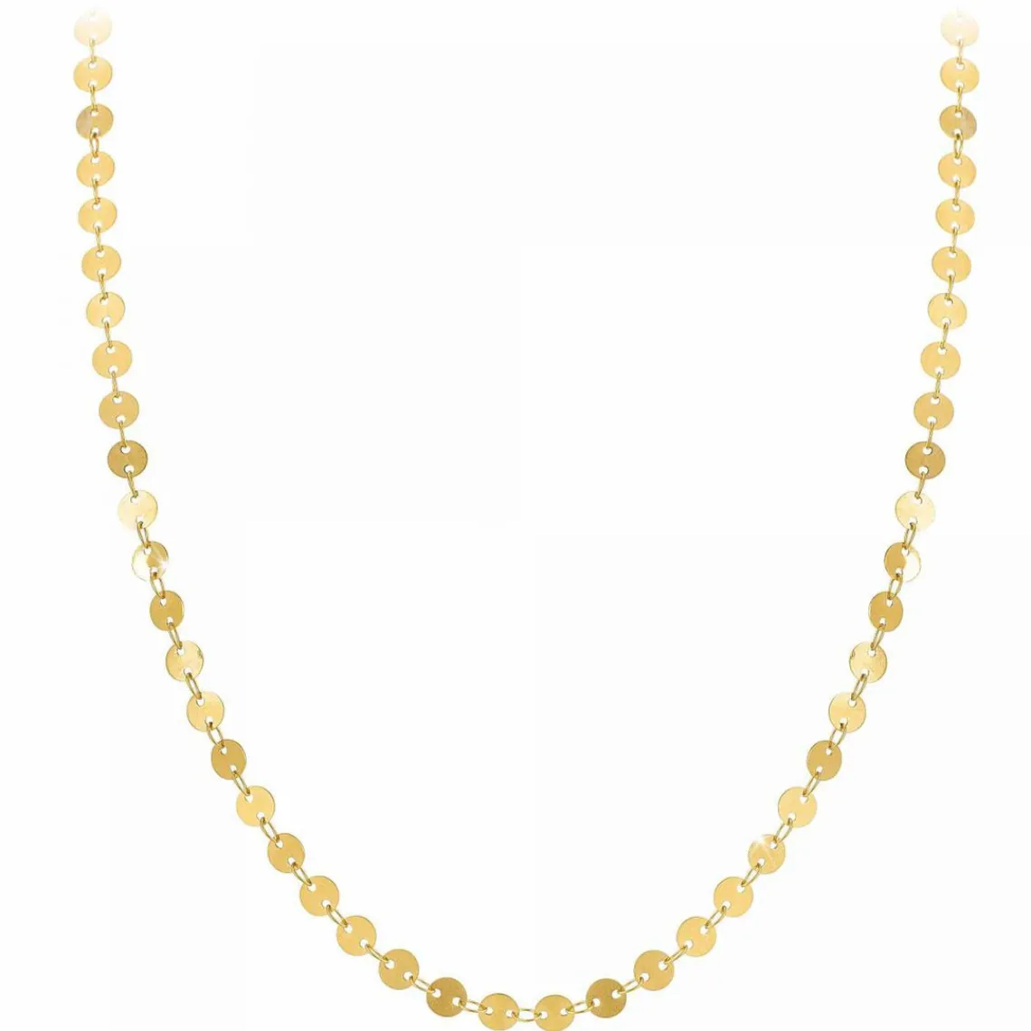 Angèle M Bijoux Collier femme Angèle M B2392-DORE - Acier Doré | Femme Collier Et Pendentif