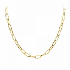 Angèle M Bijoux Collier femme Angèle M B2368-DORE - Acier Doré | Femme Collier Et Pendentif
