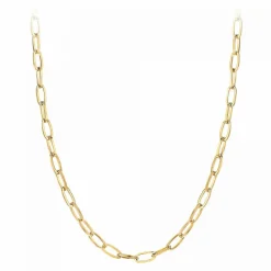 Angèle M Bijoux Collier femme Angèle M B2368-DORE - Acier Doré | Femme Collier Et Pendentif