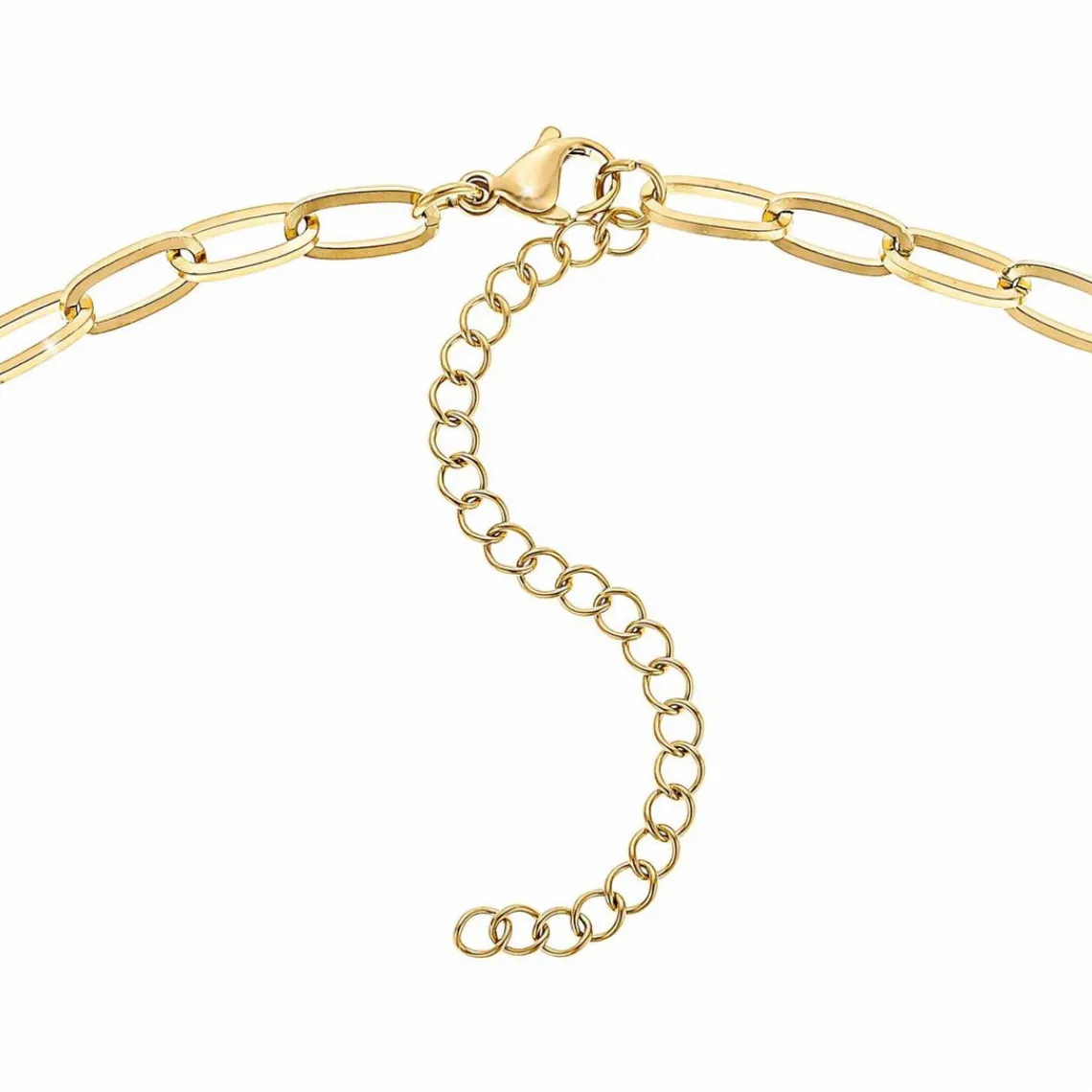 Angèle M Bijoux Collier femme Angèle M B2368-DORE - Acier Doré | Femme Collier Et Pendentif