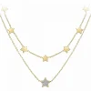 Angèle M Bijoux Collier femme Angèle M B2761-DORE - Acier Doré | Femme Collier Et Pendentif