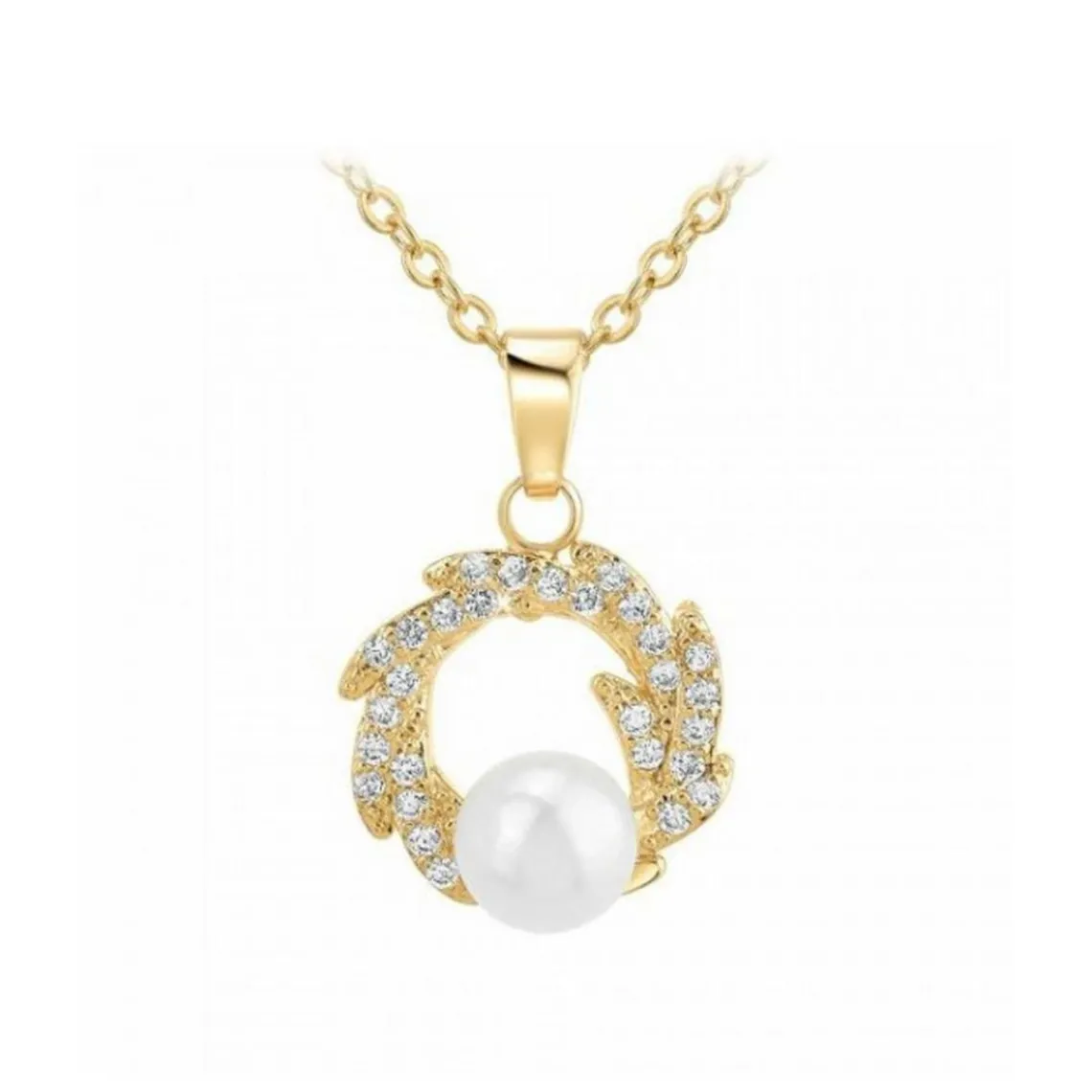 Angèle M Bijoux Collier femme Angèle M B2708-DORE - Métal Doré | Femme Collier Et Pendentif
