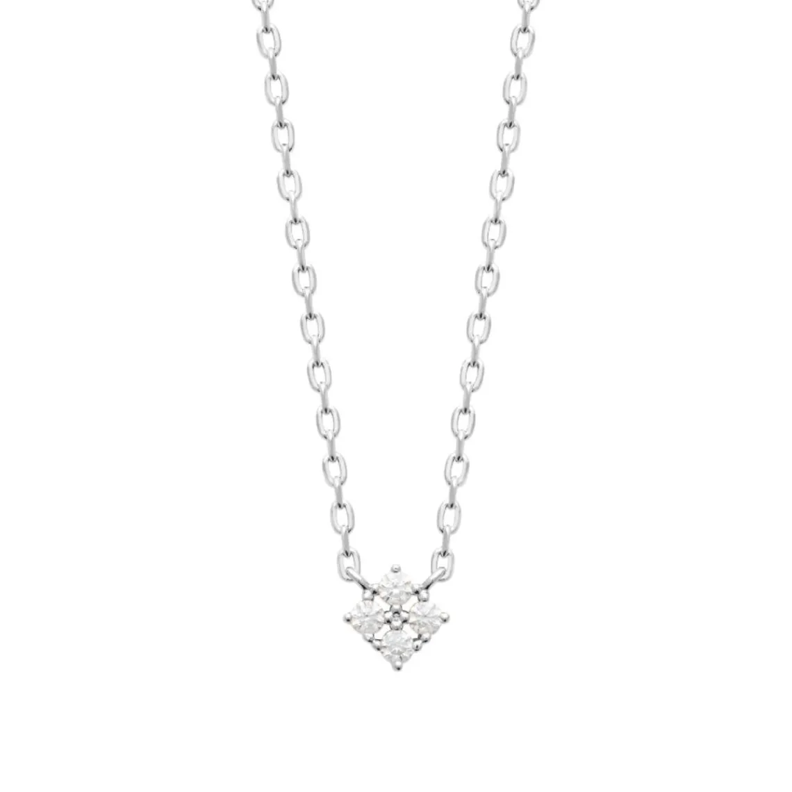 Maison de la Bijouterie Collier femme argent oxyde de zirconium VW3W0W45 | Femme Collier Et Pendentif