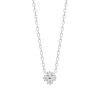 Maison de la Bijouterie Collier femme argent pendentif oxyde de zirconium VW3WW045 | Femme Collier Et Pendentif