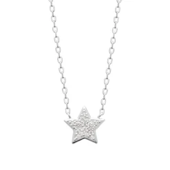Maison de la Bijouterie Collier femme argent pendentif étoile oxyde VW3W5U45 | Femme Collier Et Pendentif