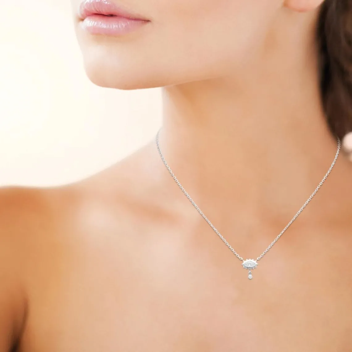 Maison de la Bijouterie Collier femme argent pendentif fantaisie VW3U0645 | Femme Collier Et Pendentif