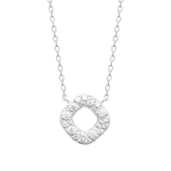 Maison de la Bijouterie Collier femme argent pendentif oxyde de zirconium VW3WVU45 | Femme Collier Et Pendentif