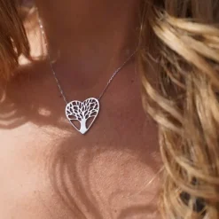 Maison de la Bijouterie Collier femme argent rhodié - WYZ45445 | Femme Collier Et Pendentif