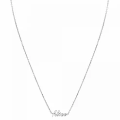 Athème Collier Femme - B2689-ARGENT-ALICE Acier | Femme Collier Et Pendentif