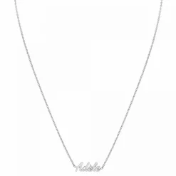 Athème Collier Femme - B2689-ARGENT-ADELE Acier | Femme Collier Et Pendentif