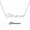 Athème Collier Femme - B2689-ARGENT-CLEMENCE Acier | Femme Collier Et Pendentif