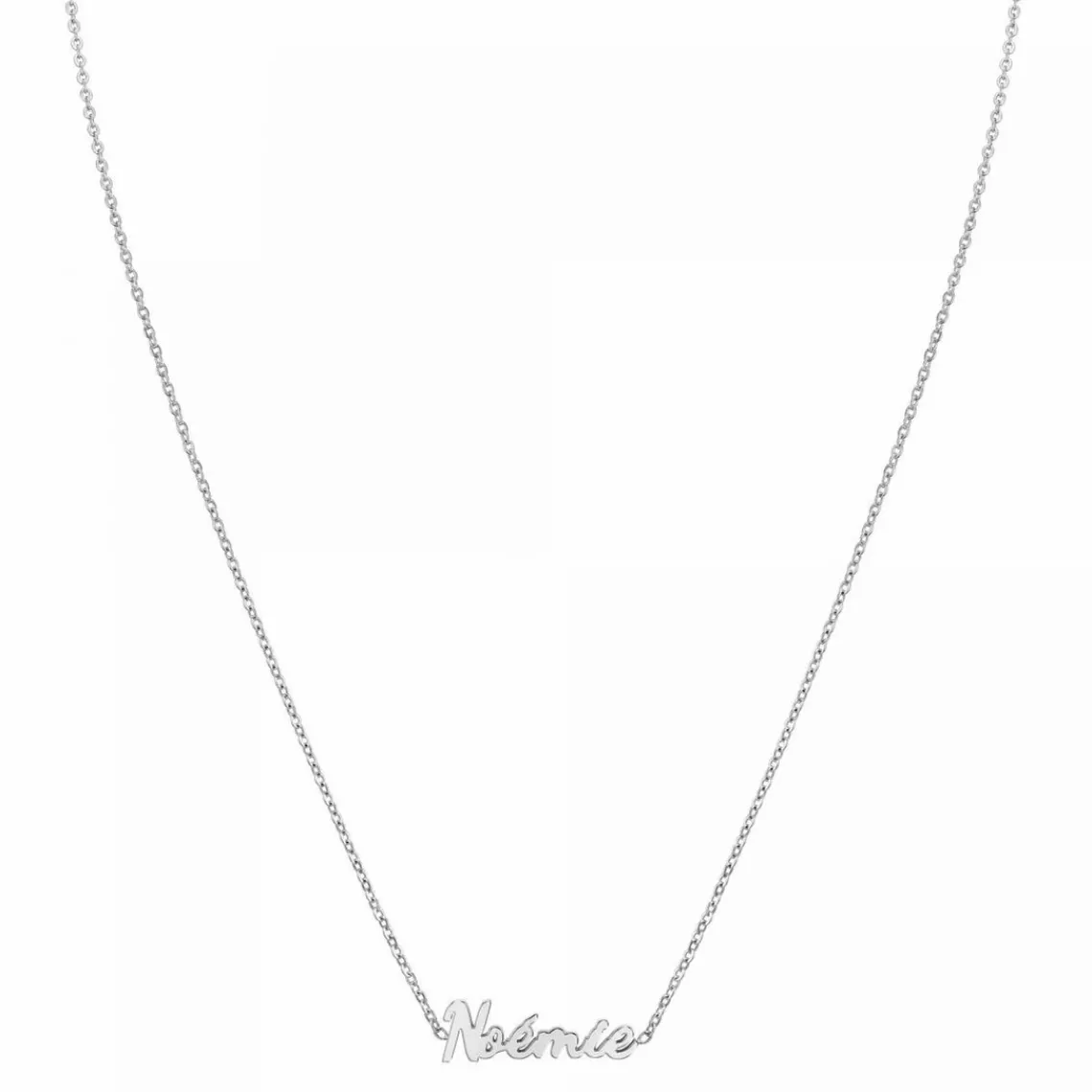 Athème Collier Femme - B2689-ARGENT-NOEMIE Acier Argent | Femme Collier Et Pendentif