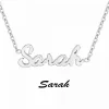 Athème Collier Femme - B2689-ARGENT-SARAH Acier Argent | Femme Collier Et Pendentif