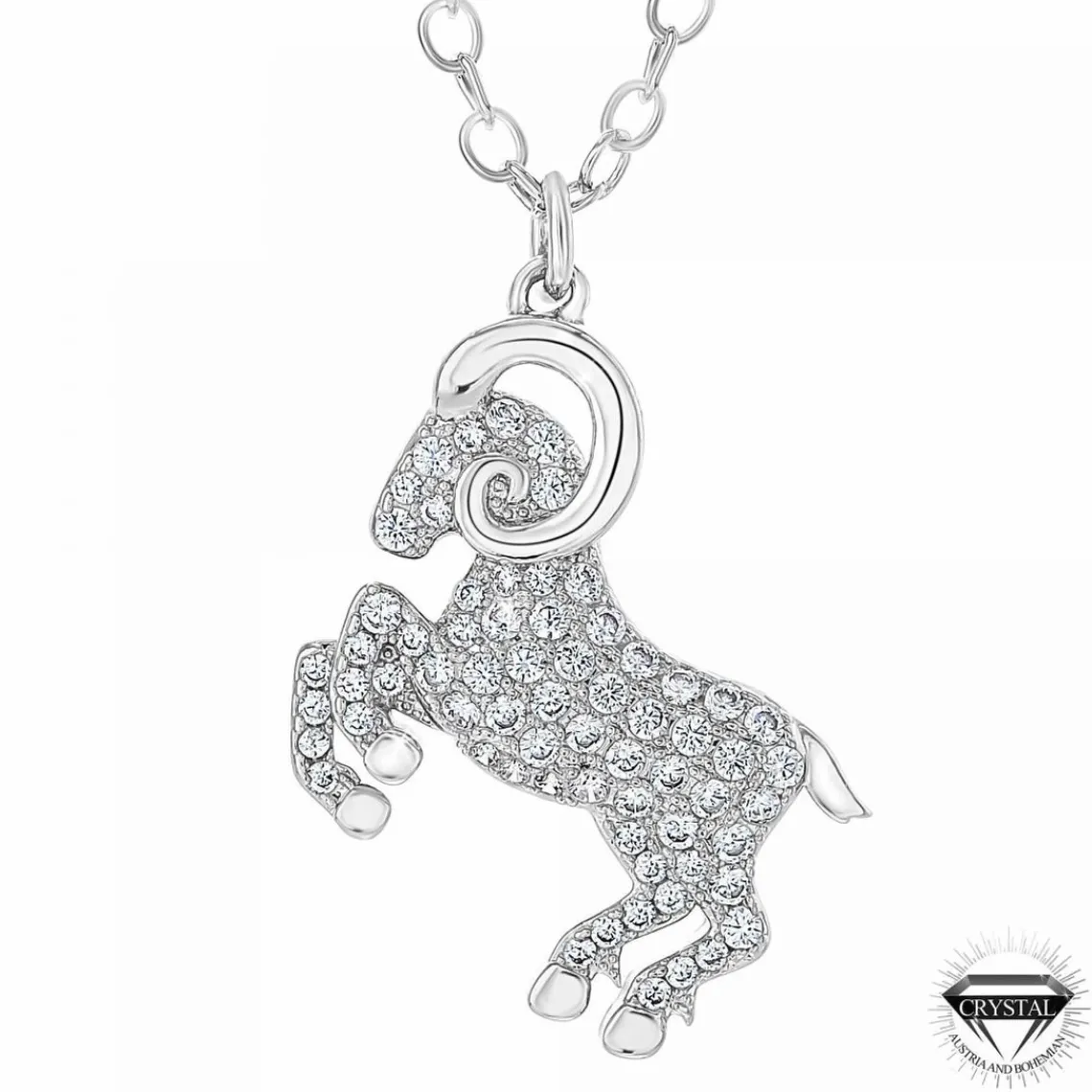 Athème Collier Femme - B2425-BELIER Métal Argent | Femme Collier Et Pendentif