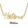 Athème Collier Femme - B2689-DORE-HELENE Acier | Femme Collier Et Pendentif