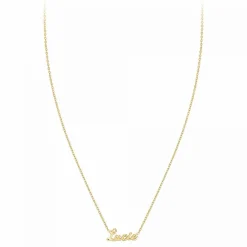 Athème Collier Femme - B2689-DORE-LUCIE Acier Doré | Femme Collier Et Pendentif
