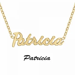 Athème Collier Femme - B2689-DORE-PATRICIA Acier Doré | Femme Collier Et Pendentif