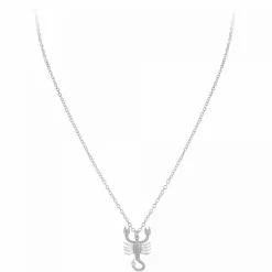 Athème Collier Femme B2425-SCORPION - Métal Argent | Femme Collier Et Pendentif