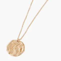 Balaboosté Collier Femme Astrologique Sagittaire - 3502456531543 Métal Doré | Femme Collier Et Pendentif