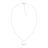 Calvin Klein Bijoux Collier Femme Calvin Klein Soft Square - 35000453 Acier Argent, Doré rose | Femme Collier Et Pendentif