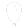 Calvin Klein Bijoux Collier Femme Calvin Klein Twisted Ring - 35000306 Acier Argent | Femme Collier Et Pendentif