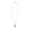 Pandora Collier femme Collier avec Pendentif Cercles Bimatières Signature - 389483C01 Argent | Femme Collier Et Pendentif