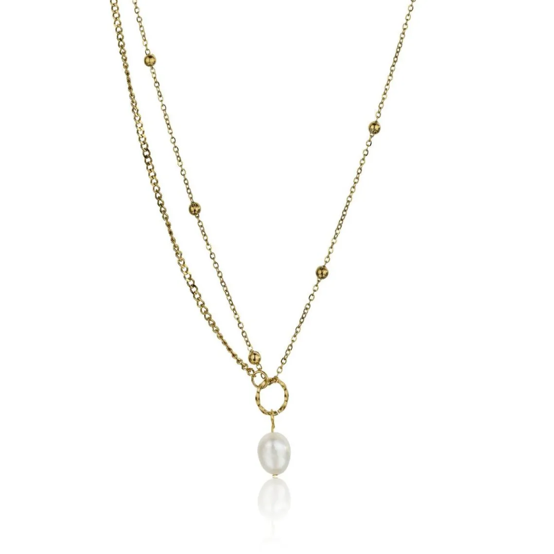 Emily Westwood Bijoux Collier femme Emily Westwood EWN23080G - Acier Doré | Femme Collier Et Pendentif
