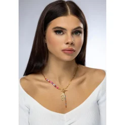 Emily Westwood Bijoux Collier femme Emily Westwood EWN23076G - Acier Doré | Femme Collier Et Pendentif