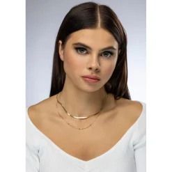 Emily Westwood Bijoux Collier femme Emily Westwood EWN23094G - Acier Doré | Femme Collier Et Pendentif