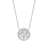 Maison de la Bijouterie Collier Femme fantaisie arbre de vie argent VWZWY645 | Femme Collier Et Pendentif