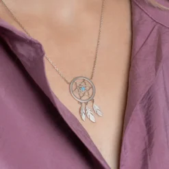 Maison de la Bijouterie Collier Femme fantaisie Argent VWZW5W45 | Femme Collier Et Pendentif