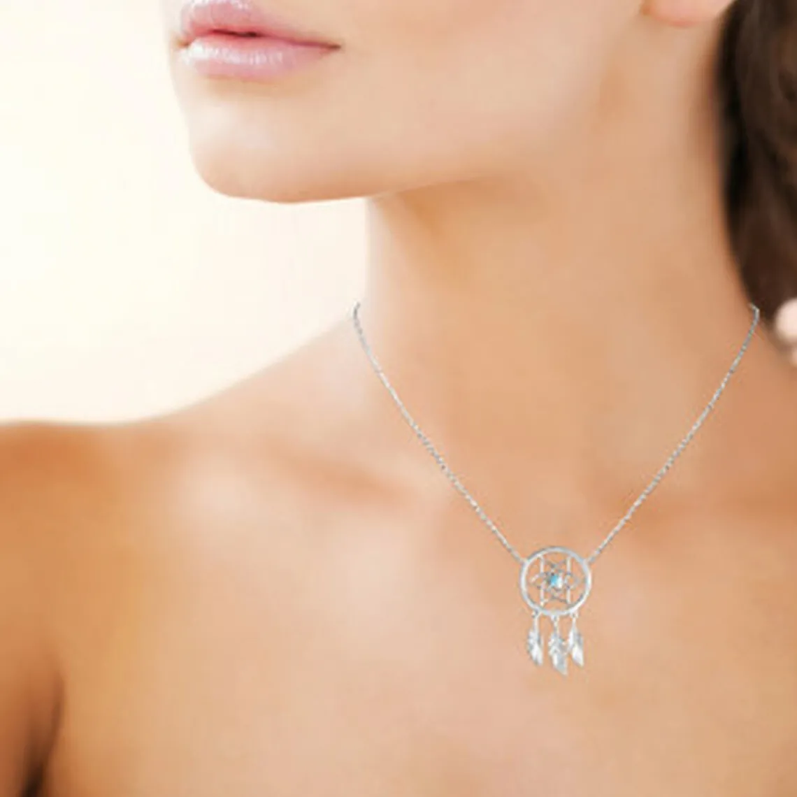 Maison de la Bijouterie Collier Femme fantaisie Argent VWZW5W45 | Femme Collier Et Pendentif