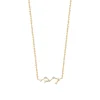 Maison de la Bijouterie Collier femme fantaisie constellation plaqué or UW3ZV445 | Femme Collier Et Pendentif
