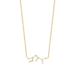 Maison de la Bijouterie Collier femme fantaisie constellation plaqué or UW3ZV345 | Femme Collier Et Pendentif