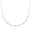 Maison de la Bijouterie Collier femme fantaisie imitation perles plaqué or UW3V0Y45 | Femme Collier Et Pendentif
