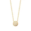 Maison de la Bijouterie Collier femme fantaisie oxyde de zirconium plaqué or UW3Y6545 | Femme Collier Et Pendentif