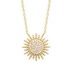 Maison de la Bijouterie Collier femme fantaisie oxyde de zirconium UW3Y5V45 | Femme Collier Et Pendentif