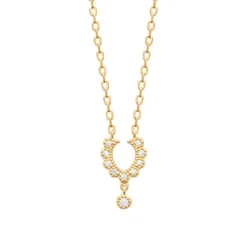 Maison de la Bijouterie Collier femme fantaisie oz plaqué or UW404V45 | Femme Collier Et Pendentif