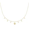 Maison de la Bijouterie Collier femme fantaisie plaqué or oxyde UW3VUV45 | Femme Collier Et Pendentif
