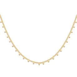 Maison de la Bijouterie Collier femme fantaisie plaqué or UYYZ3045 | Femme Collier Et Pendentif