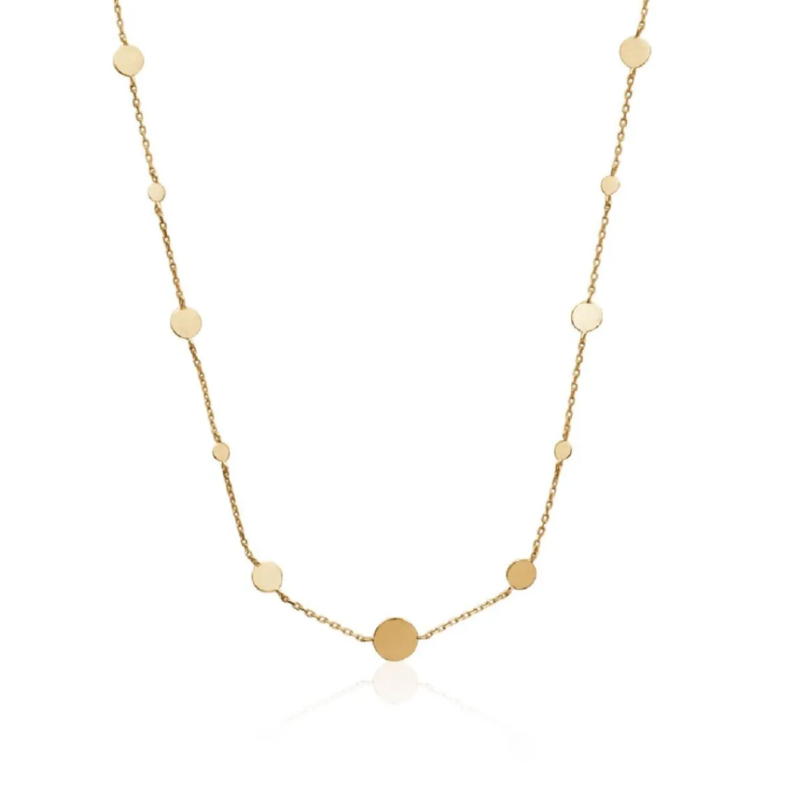 Maison de la Bijouterie Collier Femme fantaisie plaqué or UYZ4U445 | Femme Collier Et Pendentif