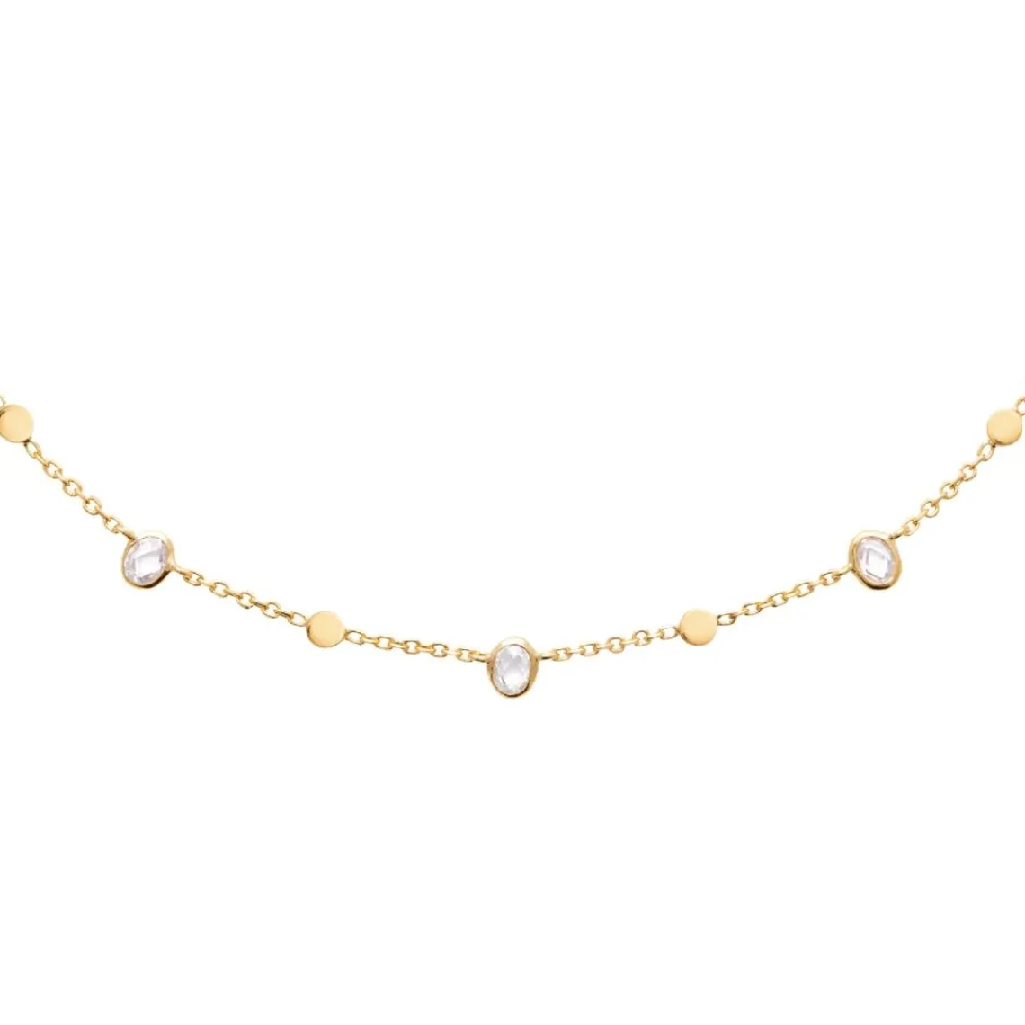 Maison de la Bijouterie Collier femme fantaisie plaqué or UW356345 | Femme Collier Et Pendentif