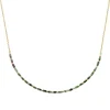 Maison de la Bijouterie Collier femme fantaisie rubis zoisite plaqué or UW3VWW45 | Femme Collier Et Pendentif