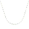 Maison de la Bijouterie Collier femme fantaisie rubis zoisite plaqué or UW3VY450 | Femme Collier Et Pendentif