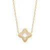 Maison de la Bijouterie Collier femme fantaisie étoile plaqué or UW3VUZ45 | Femme Collier Et Pendentif