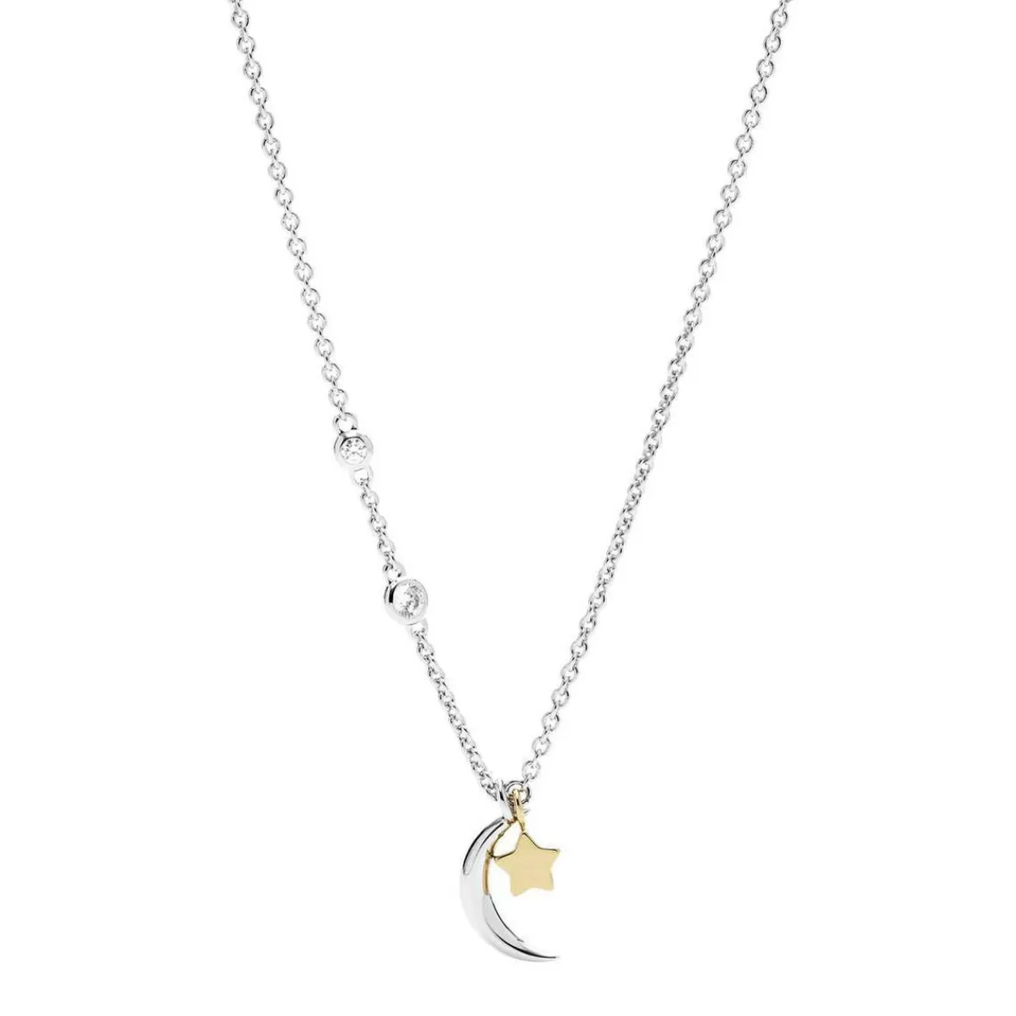 Fossil Bijoux Collier Femme -Argent Doré | Femme Collier Et Pendentif