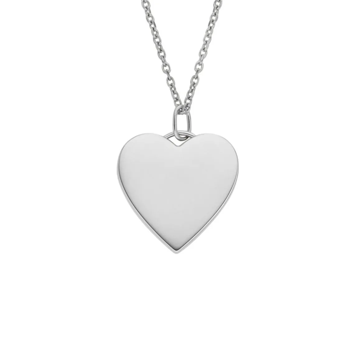 Fossil Bijoux Collier Femme - JF04690040 - Acier Argent | Femme Collier Et Pendentif