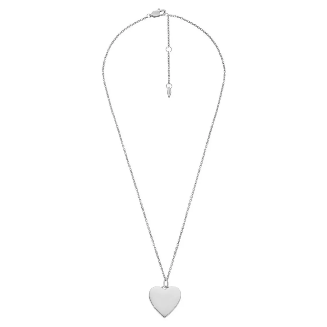 Fossil Bijoux Collier Femme - JF04690040 - Acier Argent | Femme Collier Et Pendentif