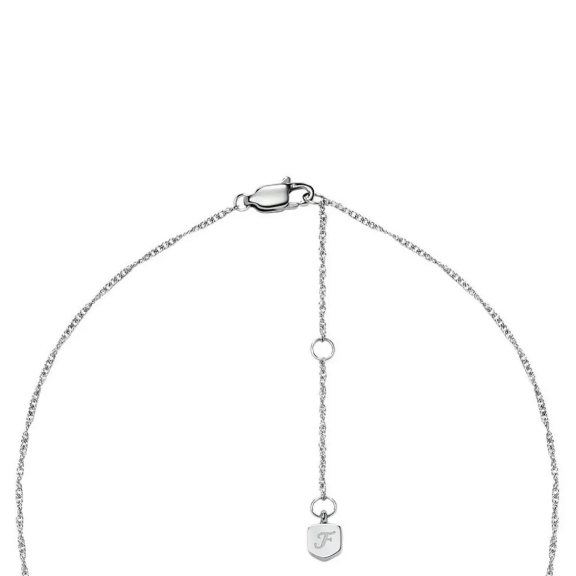 Fossil Bijoux Collier Femme Love - JF04836040 Acier inoxydable | Femme Collier Et Pendentif